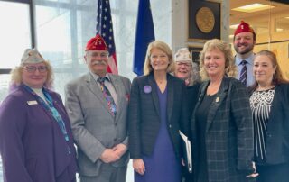 Alaska's attendees with Sen. Lisa Murkowski